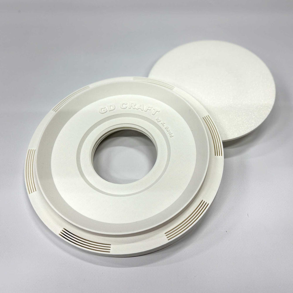 Flat Ventilation for Wall & Ceiling – 2-Piece with Duct Connection