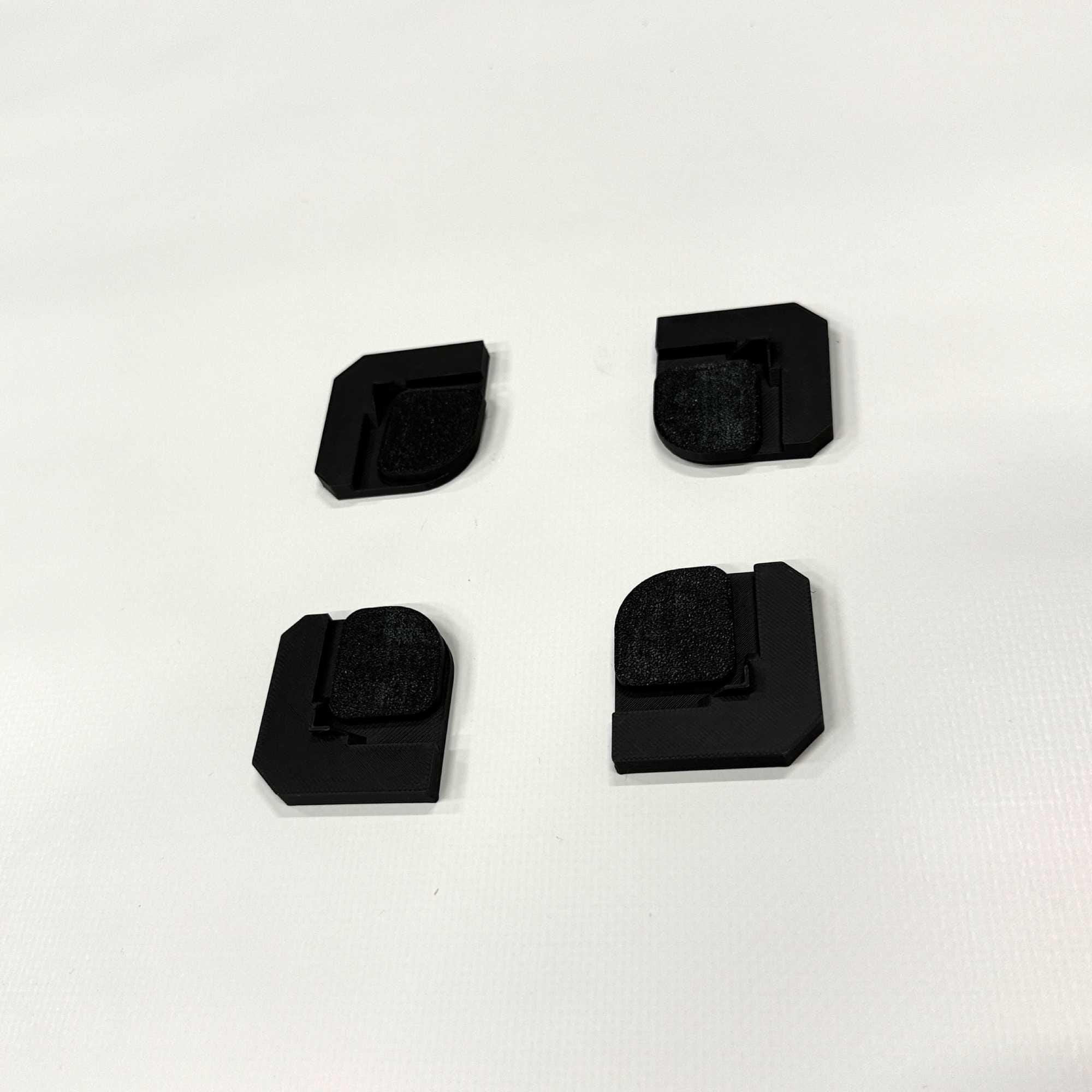 Magnetic Cover Mounts – 8-Piece Set for Tiles, OSB & Panels