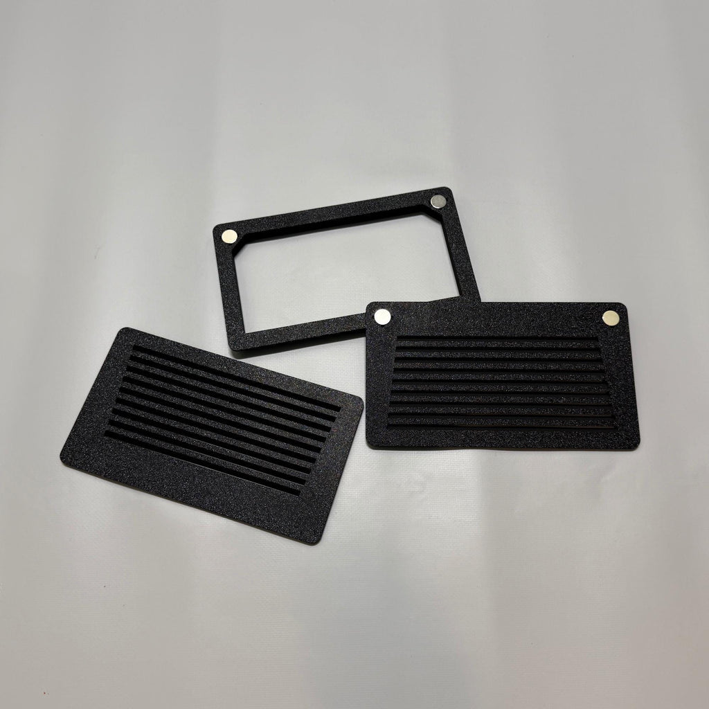 Magnetic Passive Door Ventilation Set – 3-Part System for a optional filter