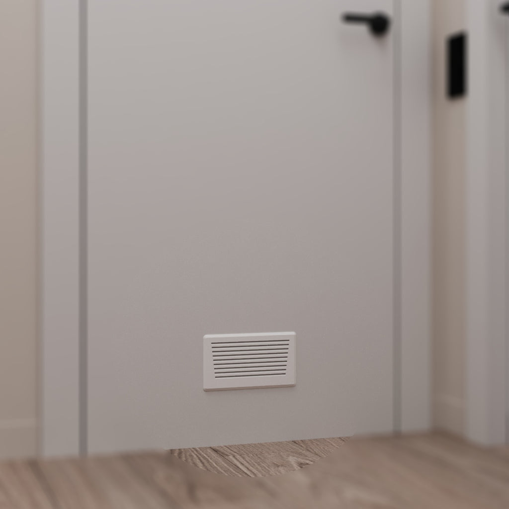 Magnetic Passive Door Ventilation Set – 3-Part System for a optional filter