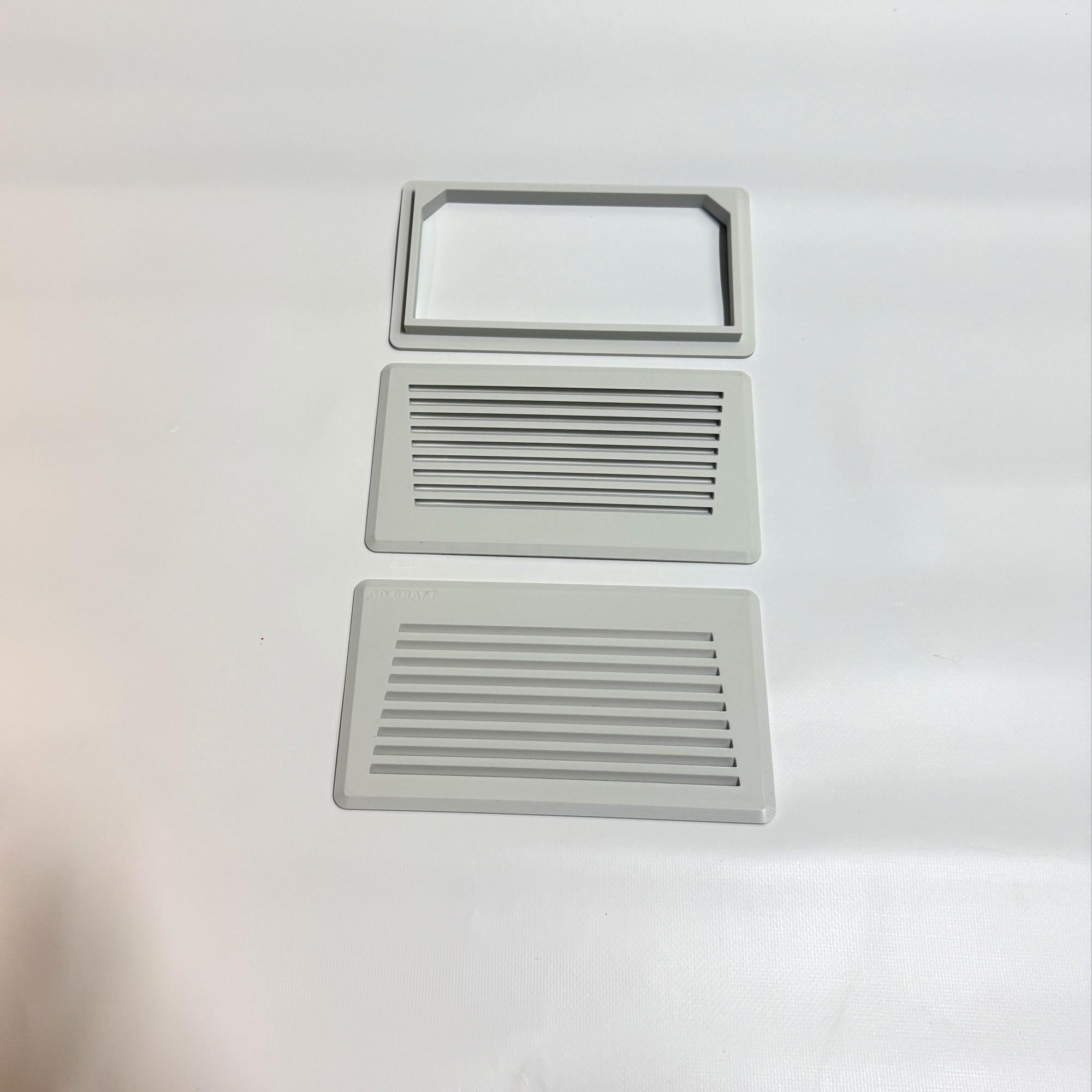 Magnetic Passive Door Ventilation Set – 3-Part System for a optional filter