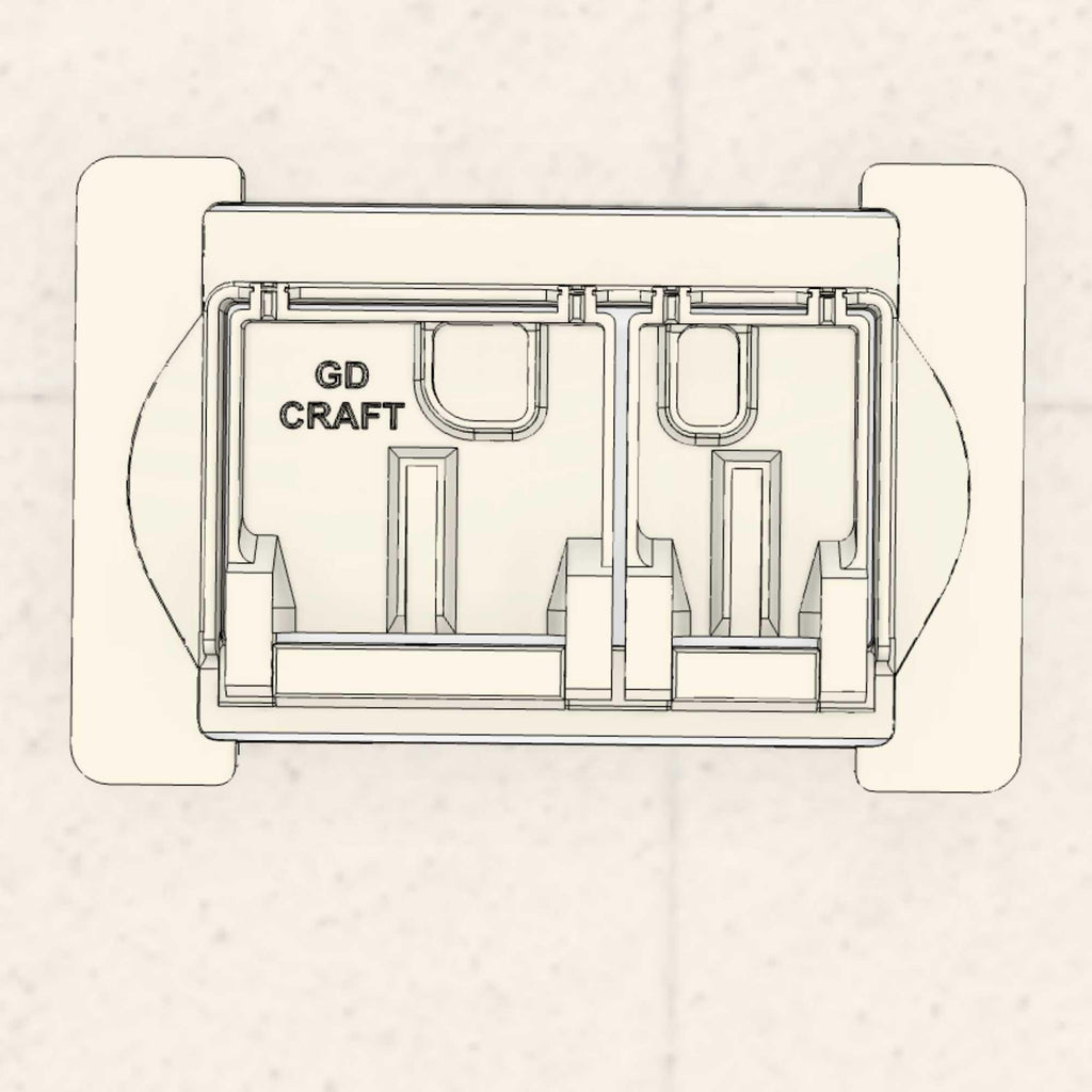 Concealed Flush System for Geberit – Magnetic, Flush-Mounted & Tileable