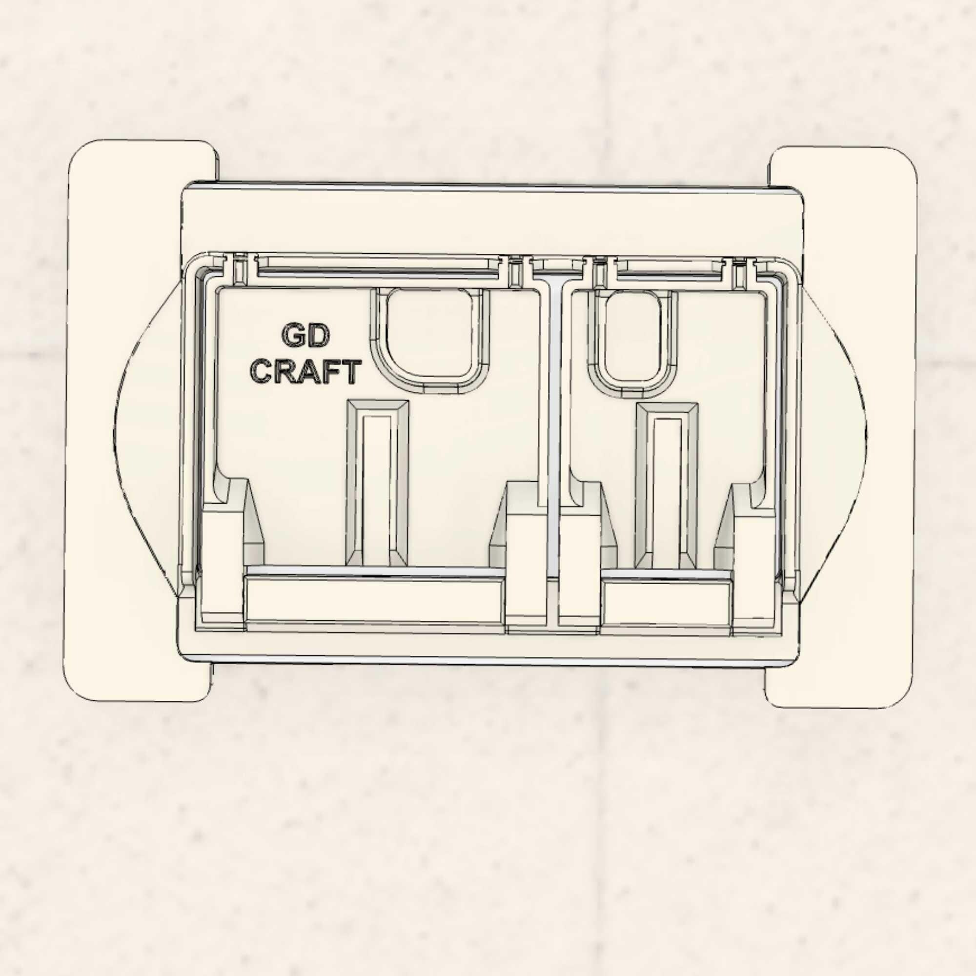 Concealed Flush System for Geberit – Magnetic, Flush-Mounted & Tileable