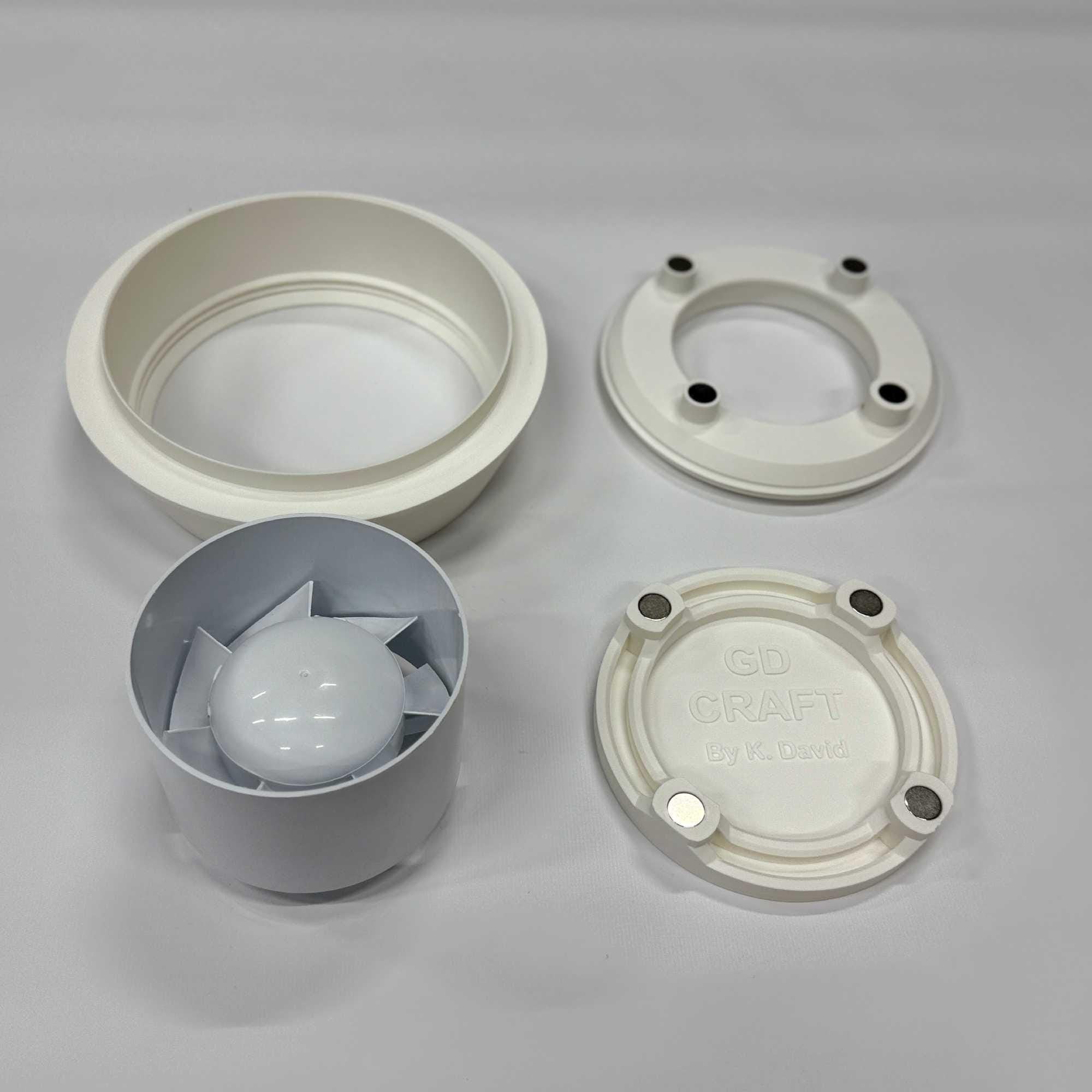 Hidden Ventilation – Magnetic, optional with fan